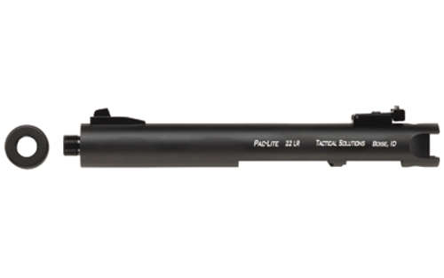 Barrels Choke Tubes Tactical Solutions Pac Lite TAC SOL PAC-LITE PIST BBL 4.5" TB BK • Model: Pac-Lite